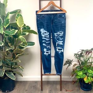 American eagle ripped jeans